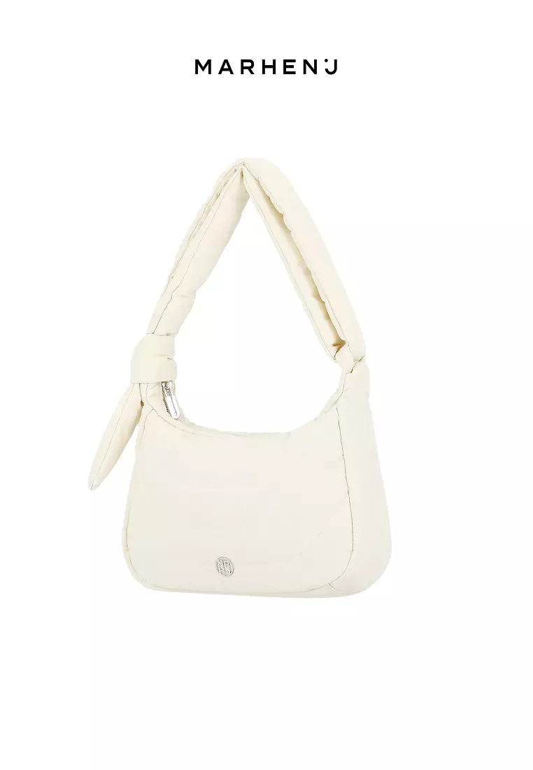 MARO MINI Nylon Crossbody Bag Ivory