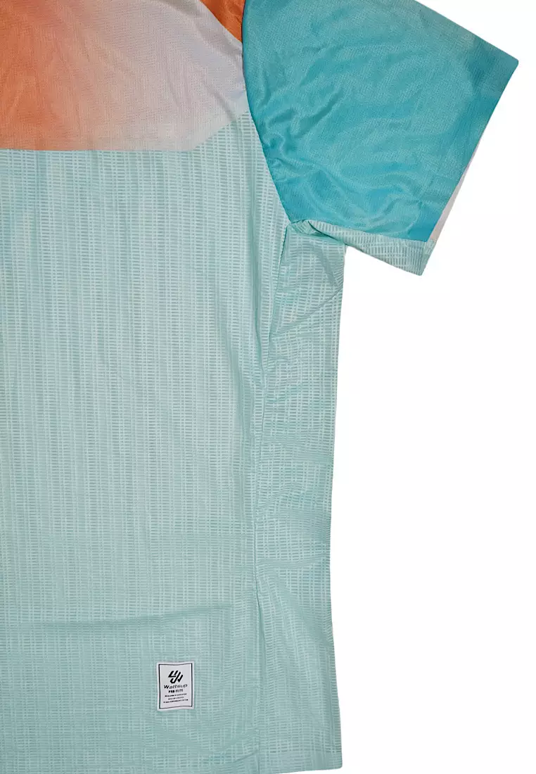 Bright Teal Running T-shirt