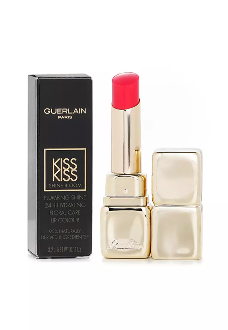 GUERLAIN - Kisskiss Shine Bloom Lipstick - # 520 Love Bloom 3.2g/0.11oz