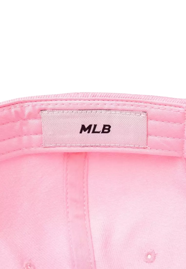 ★MLB Korea★ Basic Washed Unstructured Ball Cap CLE MgPink Online Exclusive Basic Washing Unstructured Ball Cap NEW