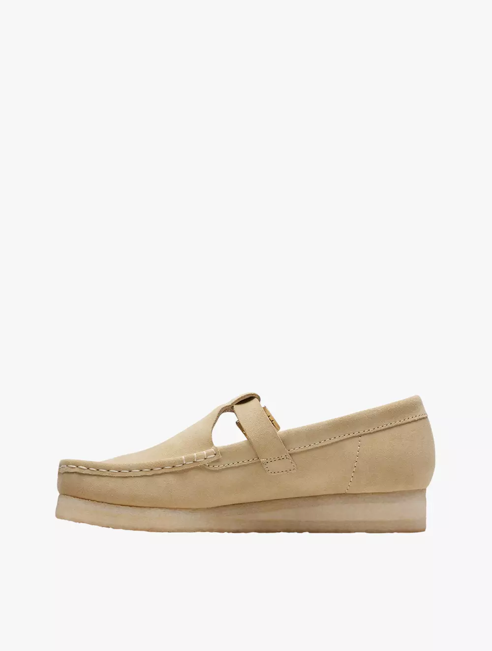 Jual CLARKS Clarks Wallabee T Bar Maple Suede Original 2025
