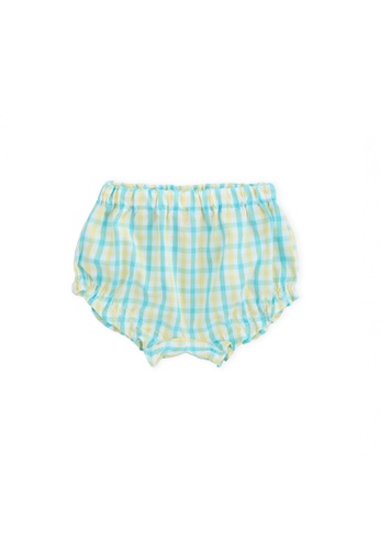 Knot multi Baby cotton shorts Lemon Pistachio C9A80KA0C0F59DGS_1