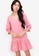 ZALORA BASICS pink Ruffle Hem Drop Waist Dress 3CCADAAA9039ECGS_1