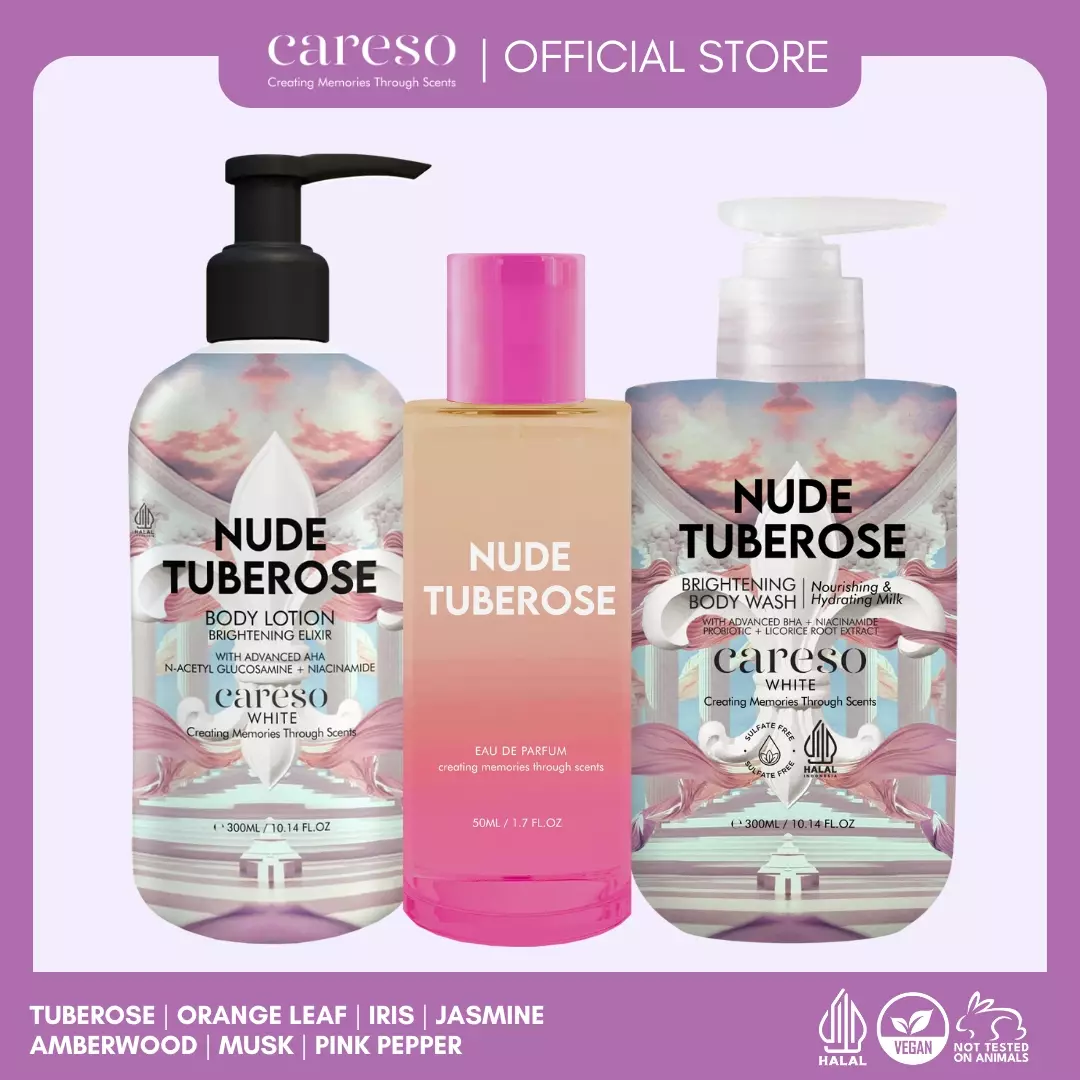 Nude Tuberose - Full Series Bundle (Body Lotion + Body Wash + EDP)