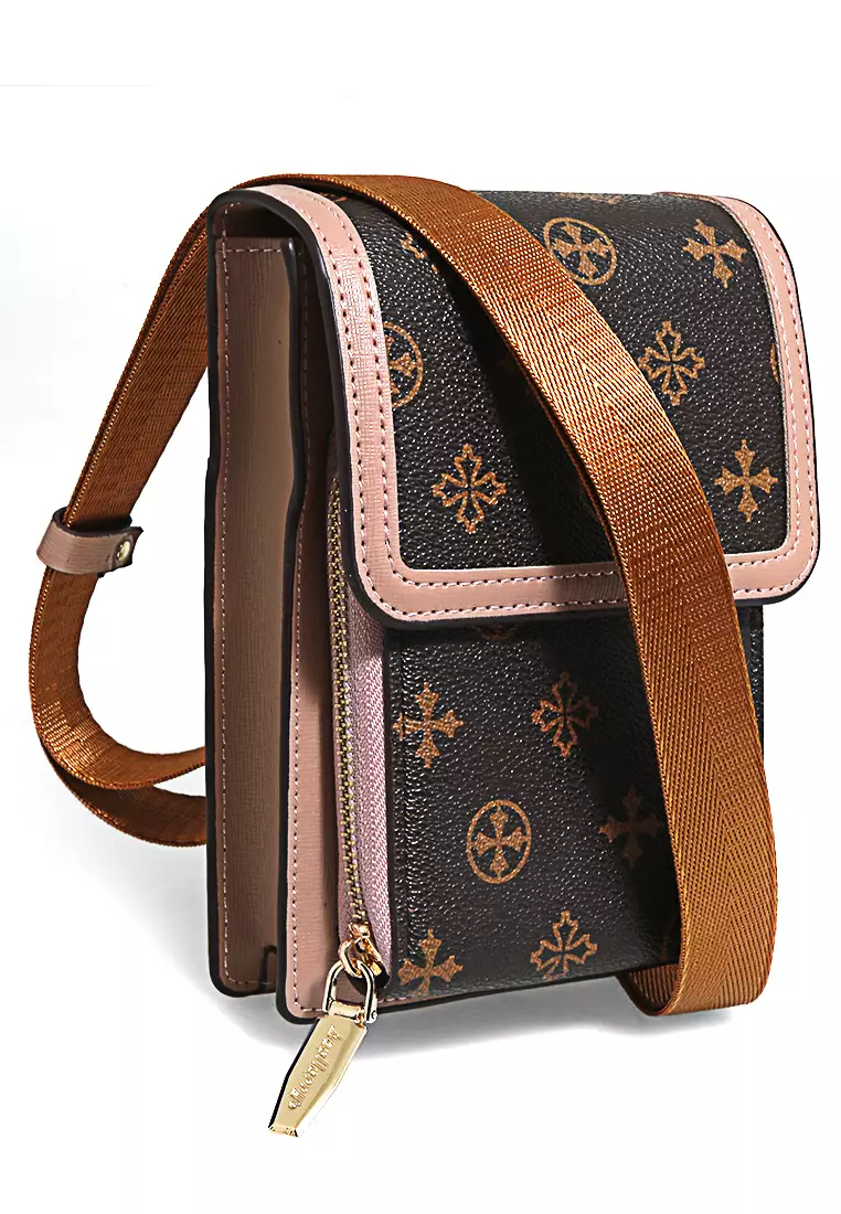 Tas Selempang Wanita Sling Bag Elegant Design Many Pocket Material Leather ORIGINAL