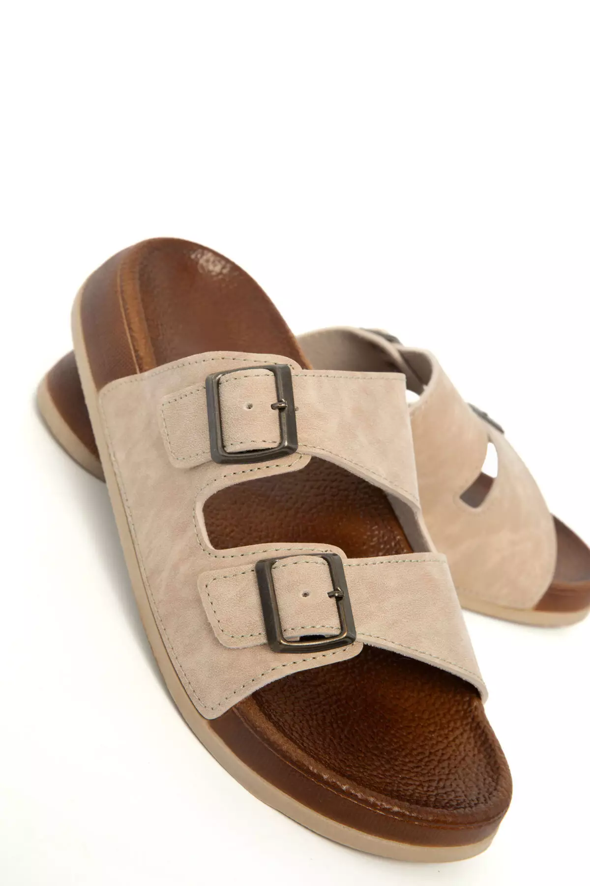 Beige Unisex Slippers 20723