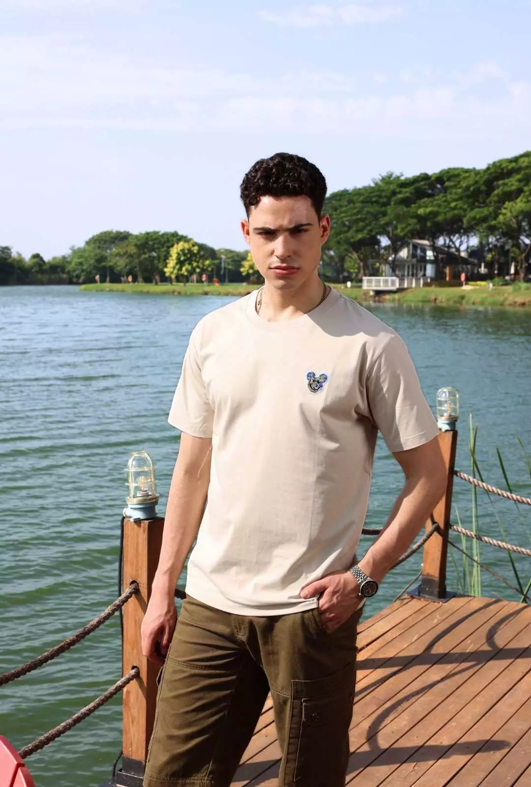 RBJ T-Shirt Design Premium Pria 8006