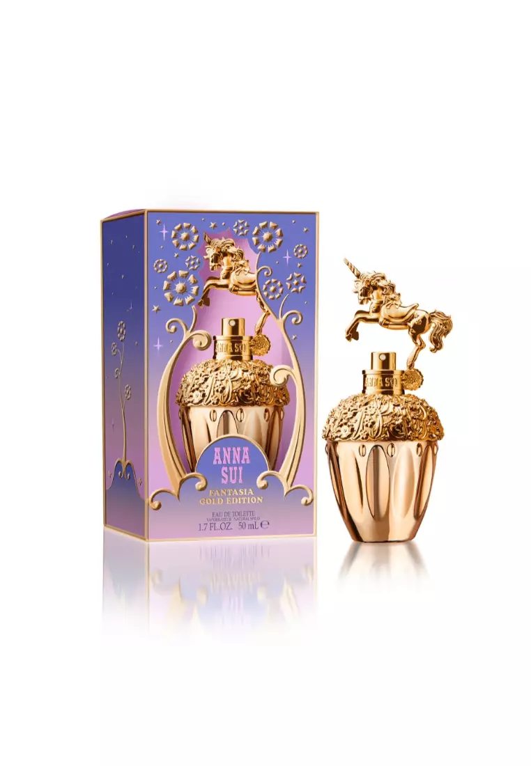 Buy ANNA SUI Fantasia Gold Edition Edt 50ml 2026 Online | ZALORA