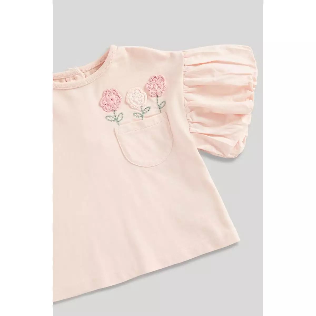 Mothercare Skirt, Top and Headband Set - Set Baju Bayi Perempuan (Pink)