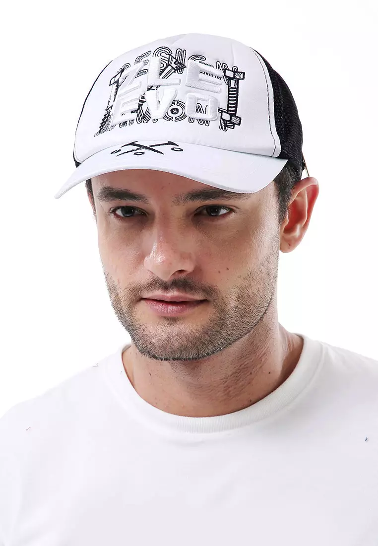 Jahari Aksesoris Fashion Topi Baseball Pria Wanita Adjustable Strap Material Cotton ORIGINAL - White