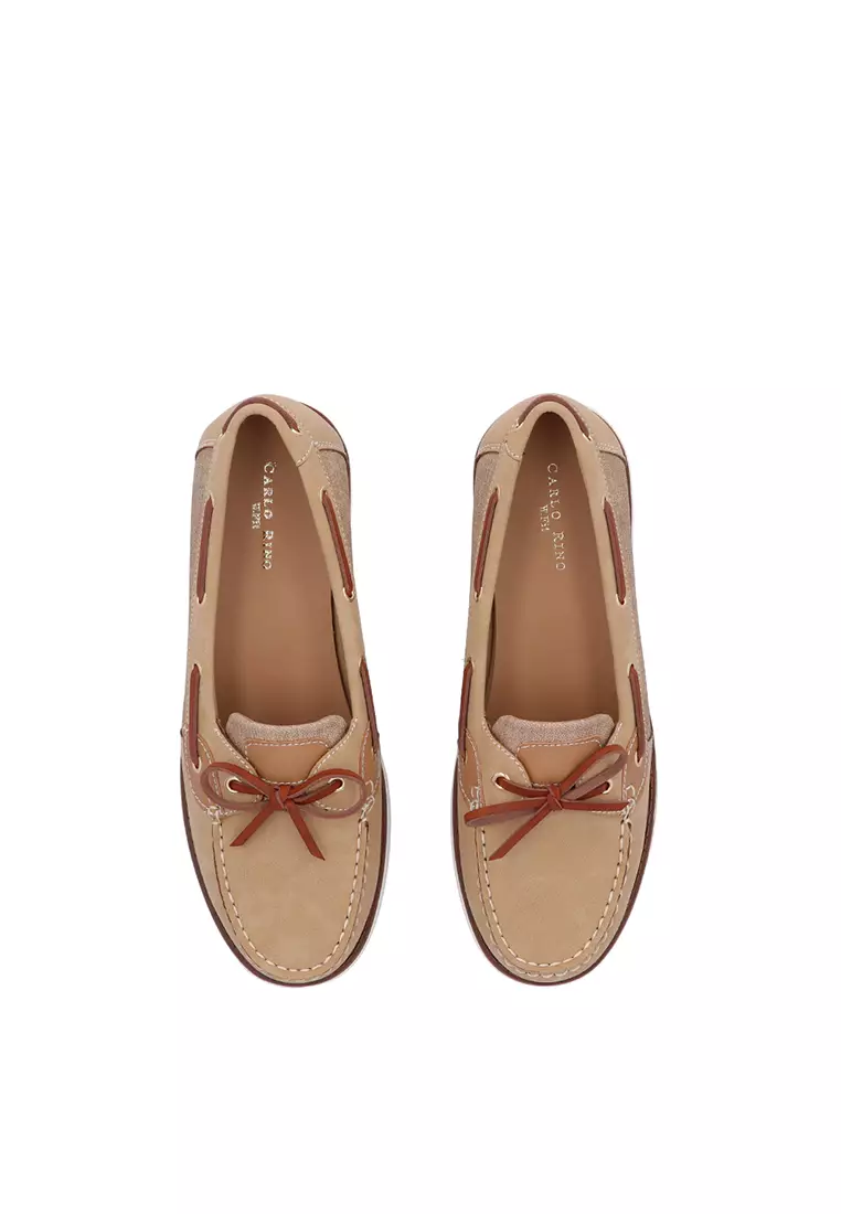 Dark Beige Seafarer Loafers