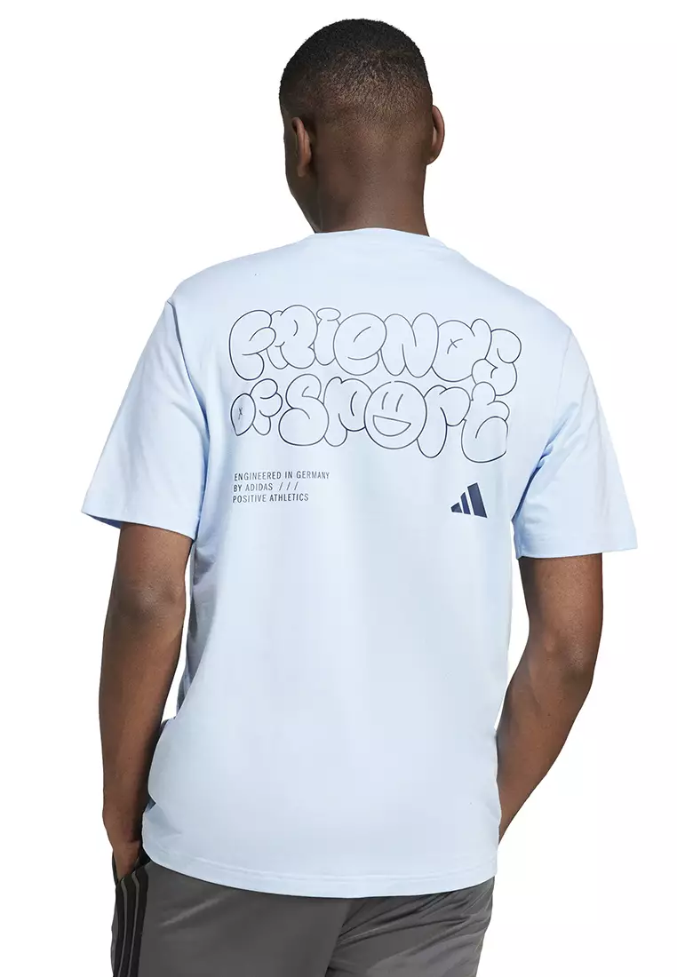 Lounge Verbiage Friends of Sport Graphic T-Shirt