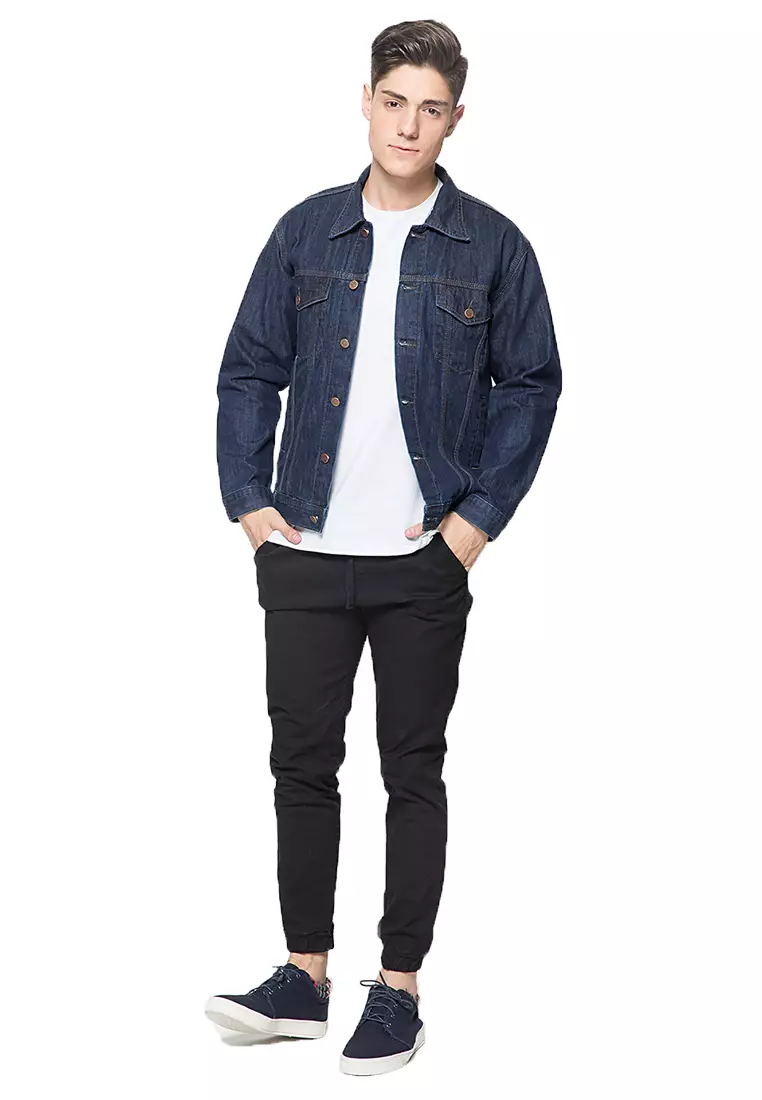 Jual 2nd Red 2Nd RED Jacket Jeans Basic Denim Nick Nov 191802 Original