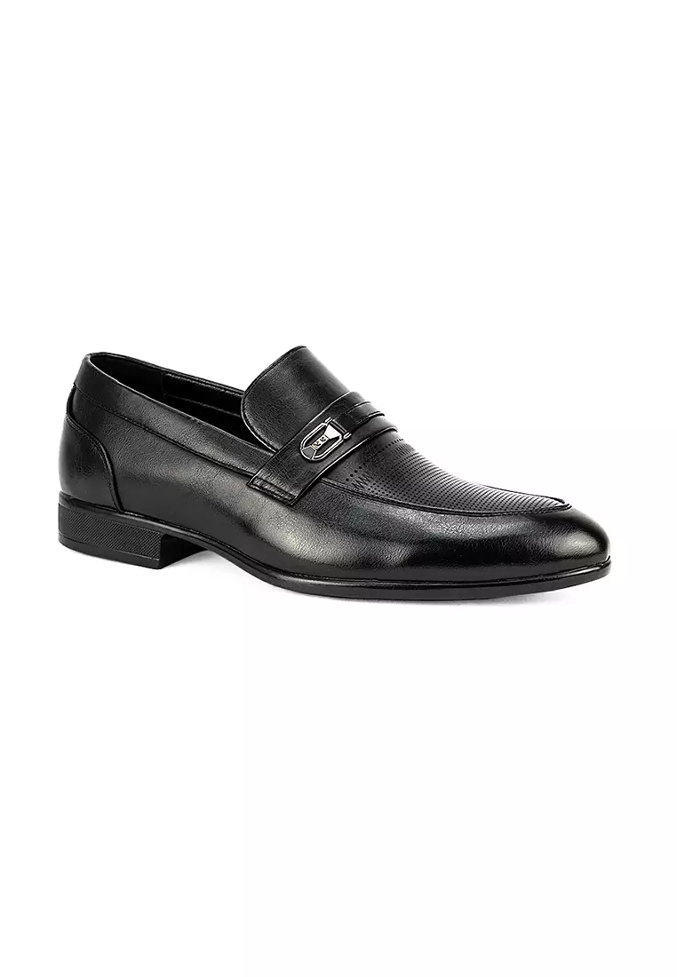 Discount on Mario D' boro Runway  shoes - SKU: Men's Formal Slip On Shoes MW 23472 Black C30