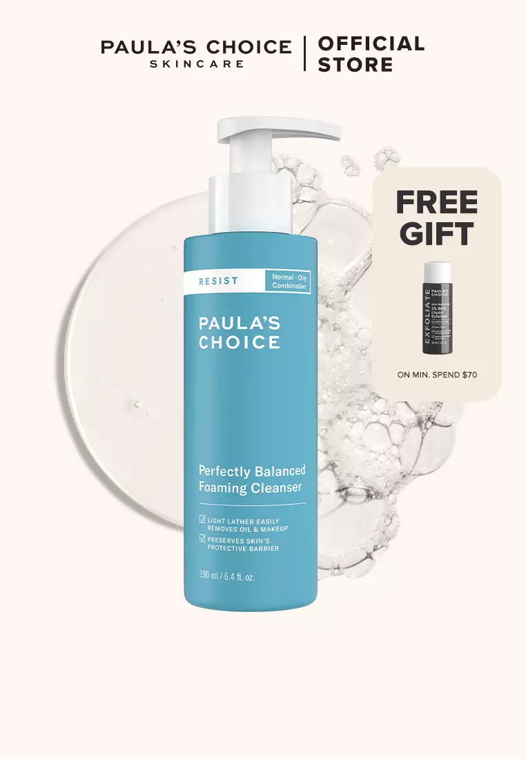 Buy Paula's Choice Resist Perfectly Balanced Foaming Cleanser 2024 Online ZALORA Singapore