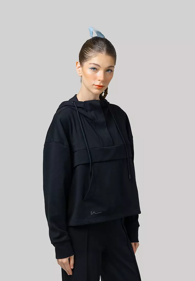 Kami Flow Hustla Oversized Hoodie Black