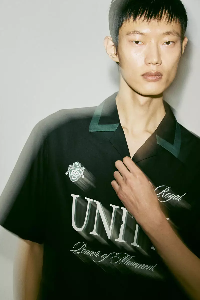 Loose Fit Printed resort shirt