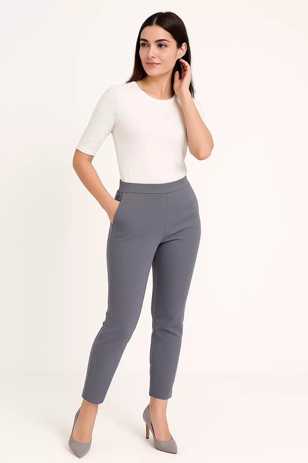 Melany Pants In Grey