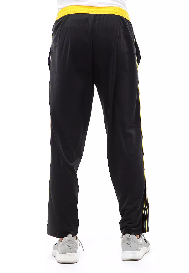 Yume Long Pants Celana Panjang Olahraga Pria Strip 3 Material Diadora ORIGINAL - Yellow