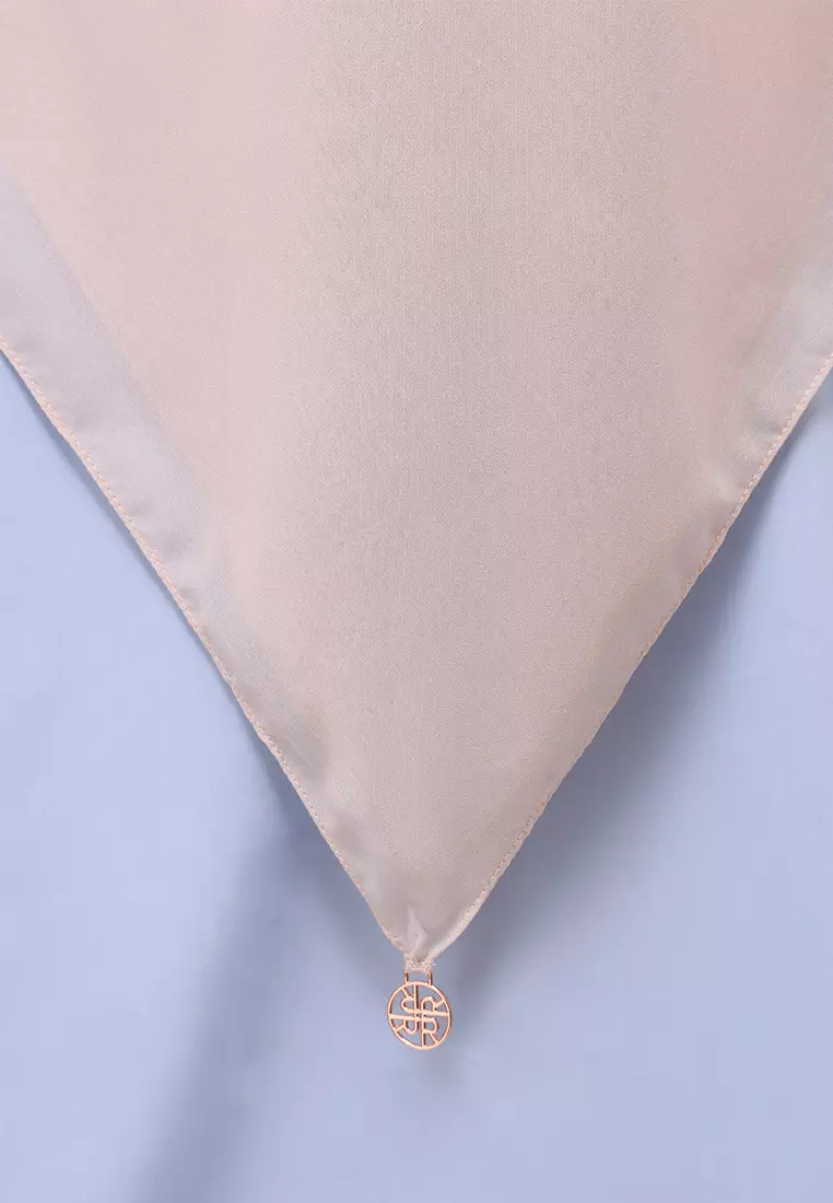 Ria Miranda Pearled Ivory Rarina Scarf