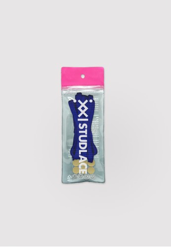 Jual Studlace Tali Sepatu Elastis Mix Match Gold X Navy Original Zalora Indonesia