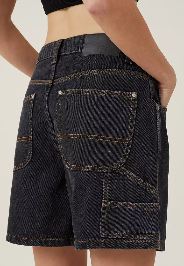 Carpenter Denim Shorts