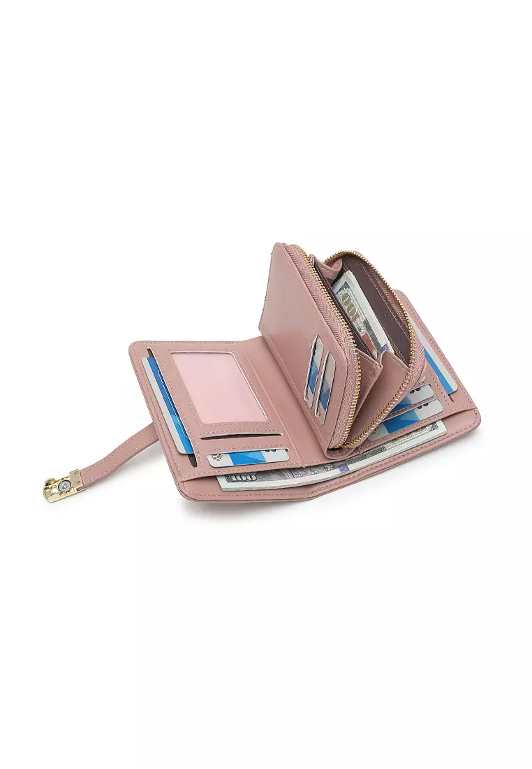 Women's Short Purse / Wallet (Dompet Wanita) - Merah Jambu