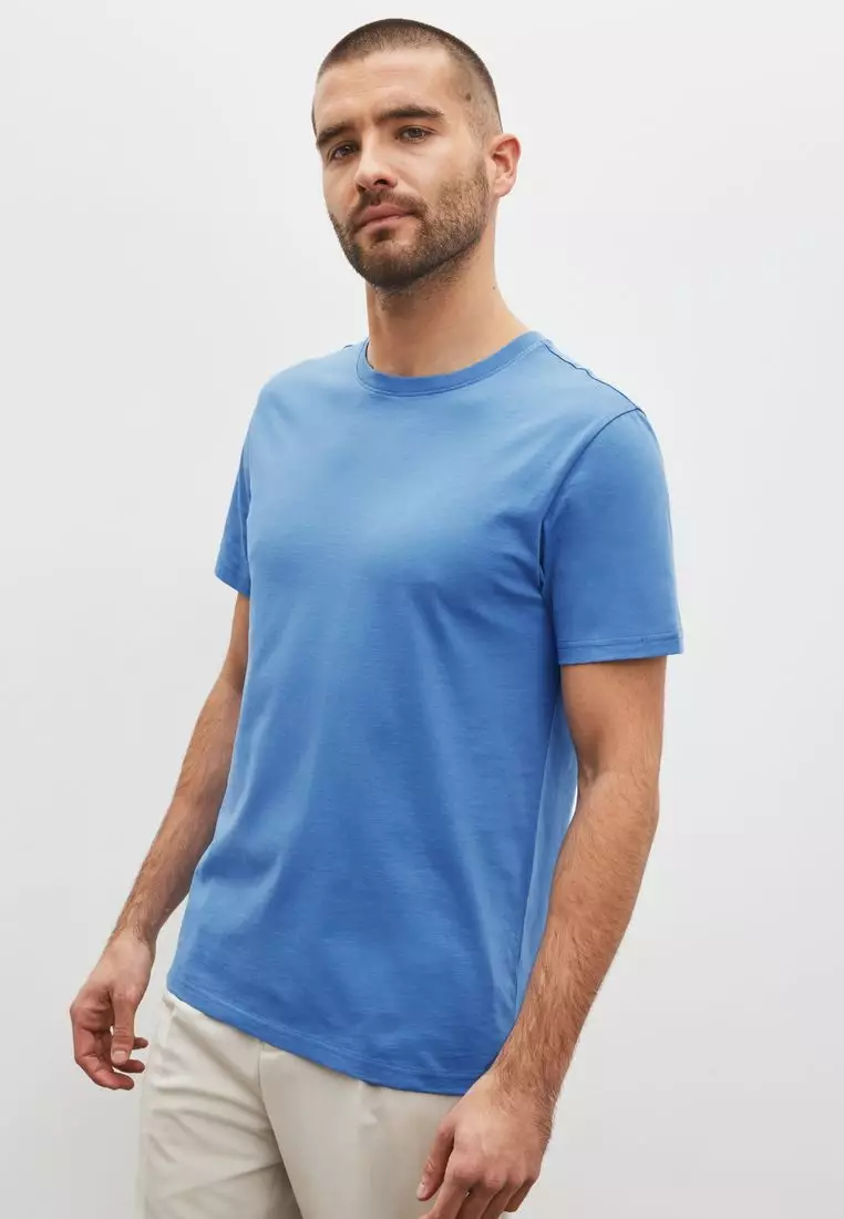 Plain Royal Blue T-shirt Unisex Pure Cotton For Men and Women