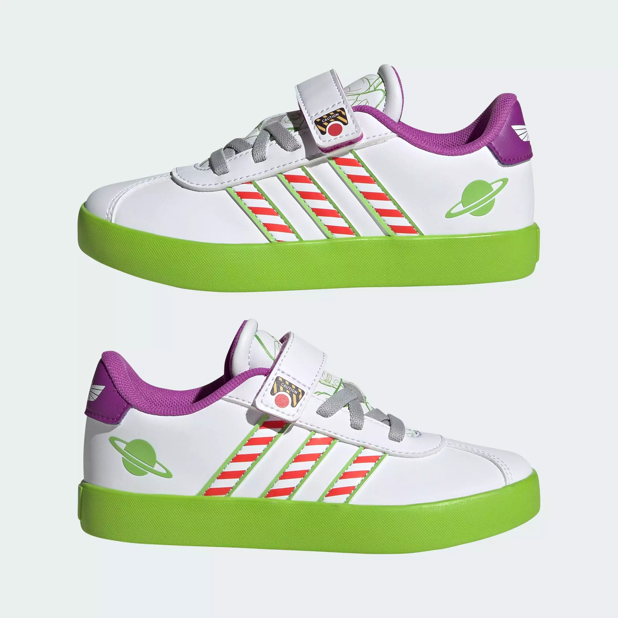 Lifestyle PIXAR TOY STORY VL COURT 3.0 SHOES CHILDREN Unisex White JQ4385
