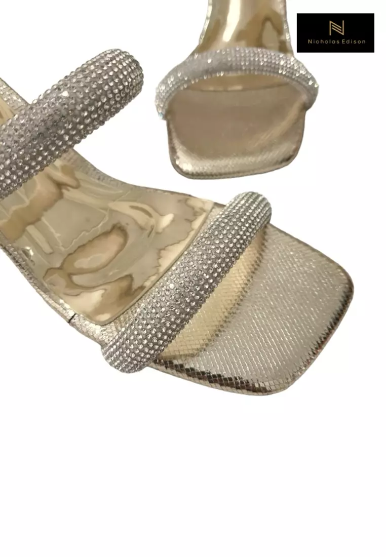 Nicholas Edison Heel Drew Light Gold