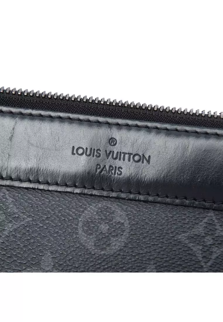 Pre-Loved Louis Vuitton Monogram Eclipse Discovery Pochette Gm