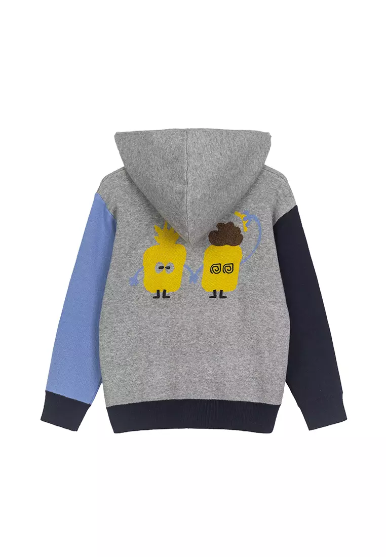 Multicolour Graphic Printed Hoodie