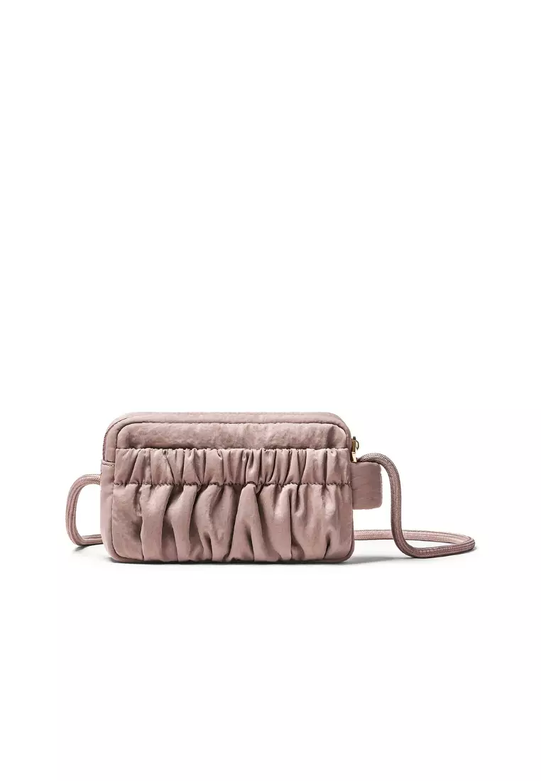 Poofah Crossbody Bag - Blush