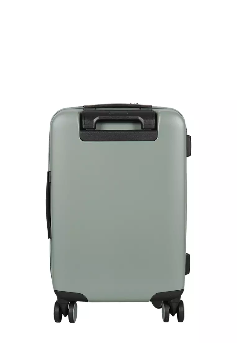 Koper - Trolley Case Condotti FRONTLINE 63138 - 20 Inch With USB Charging Port Green