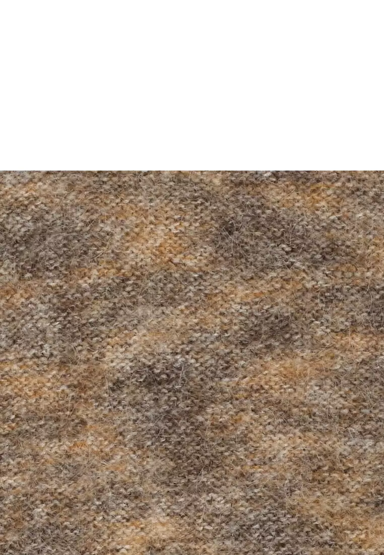 SPACE-DYED MOHAIR-BLEND CREW-NECK JUMPER