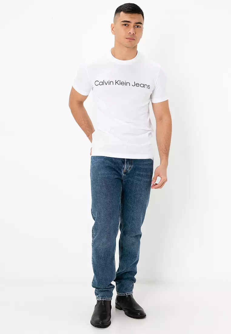 Buy Calvin Klein Core Institutional Logo T-Shirt - Calvin