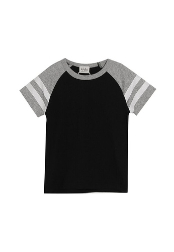 Milliot & Co. black Gasper Boy's T-Shirt F0BAAKAFF549B6GS_1