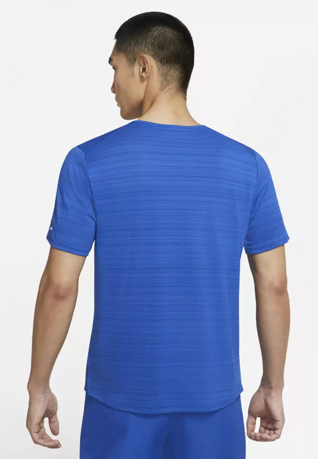 Blue nike running online top