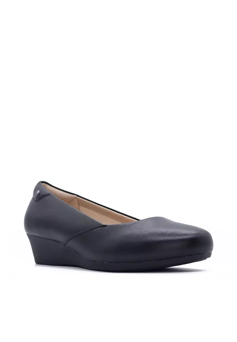 Discount on Hush Puppies  shoes - SKU: Blanche PT Women's Shoes - Black Leather