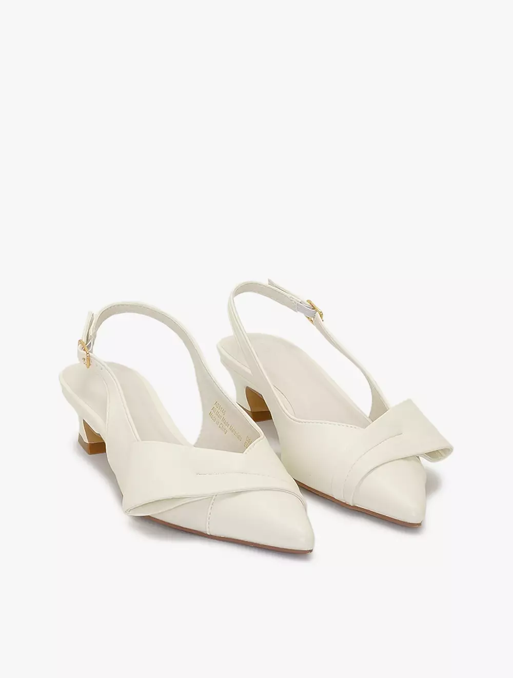 Payless Nine West Womens Cielo Kitten Heels - Ivory_04