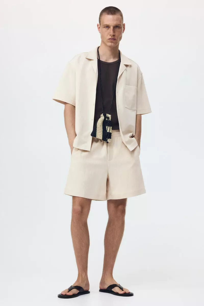 Relaxed Fit Interlock shorts