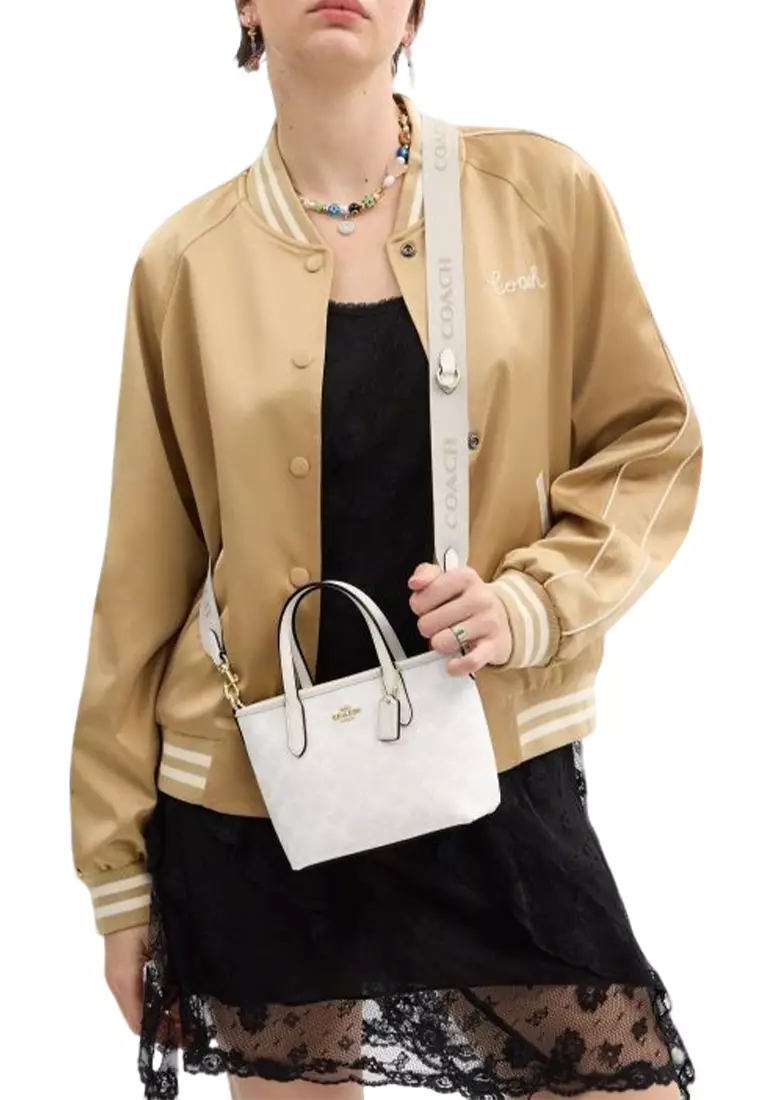 City Mini Tote Bag In Signature Canvas CW032