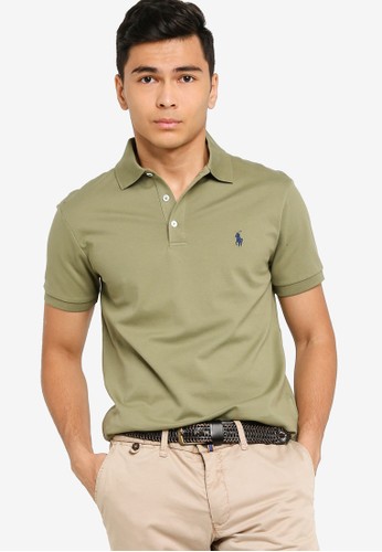Jual Polo Ralph Lauren Short Sleeve Polo Shirt Stretch Mesh Original Zalora Indonesia