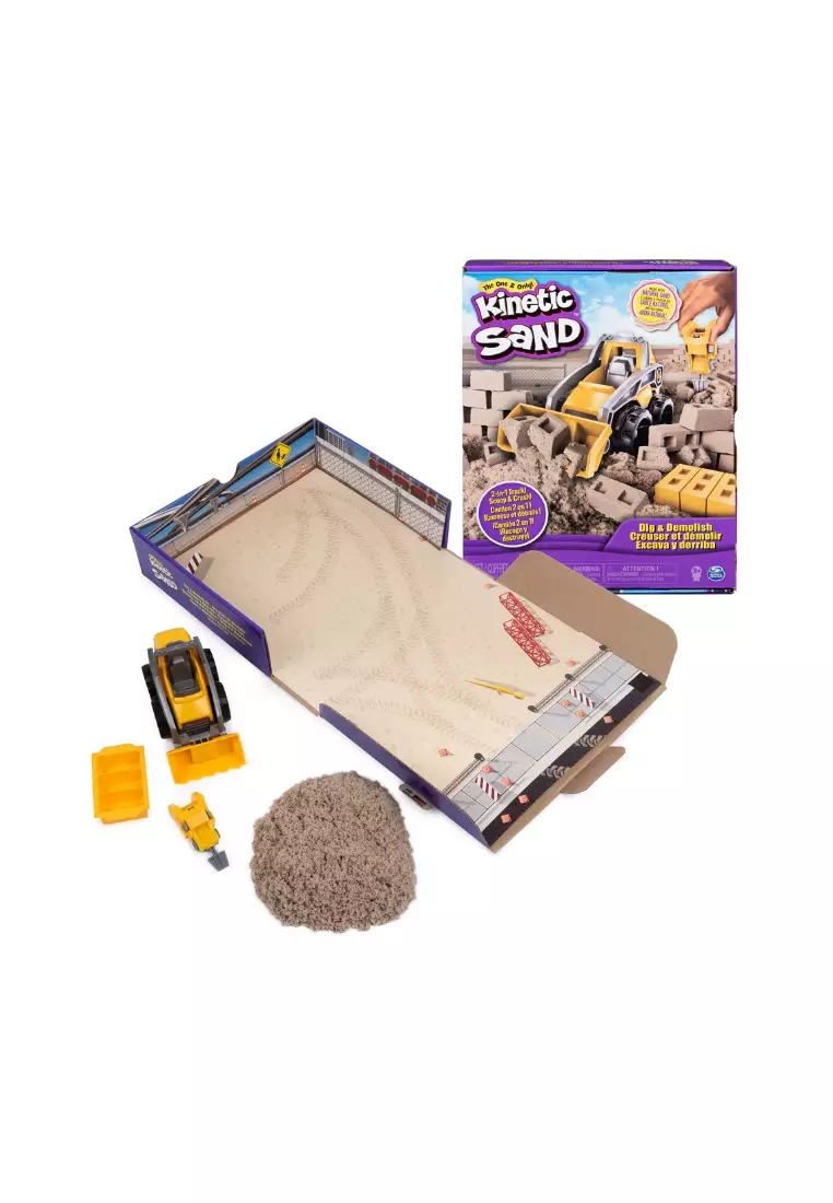 Construction Deluxe Truck Dig & Demolish Pretend Play Playset