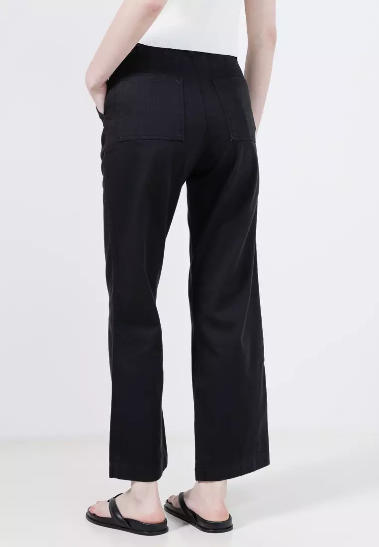 Wide Leg Chino Pants
