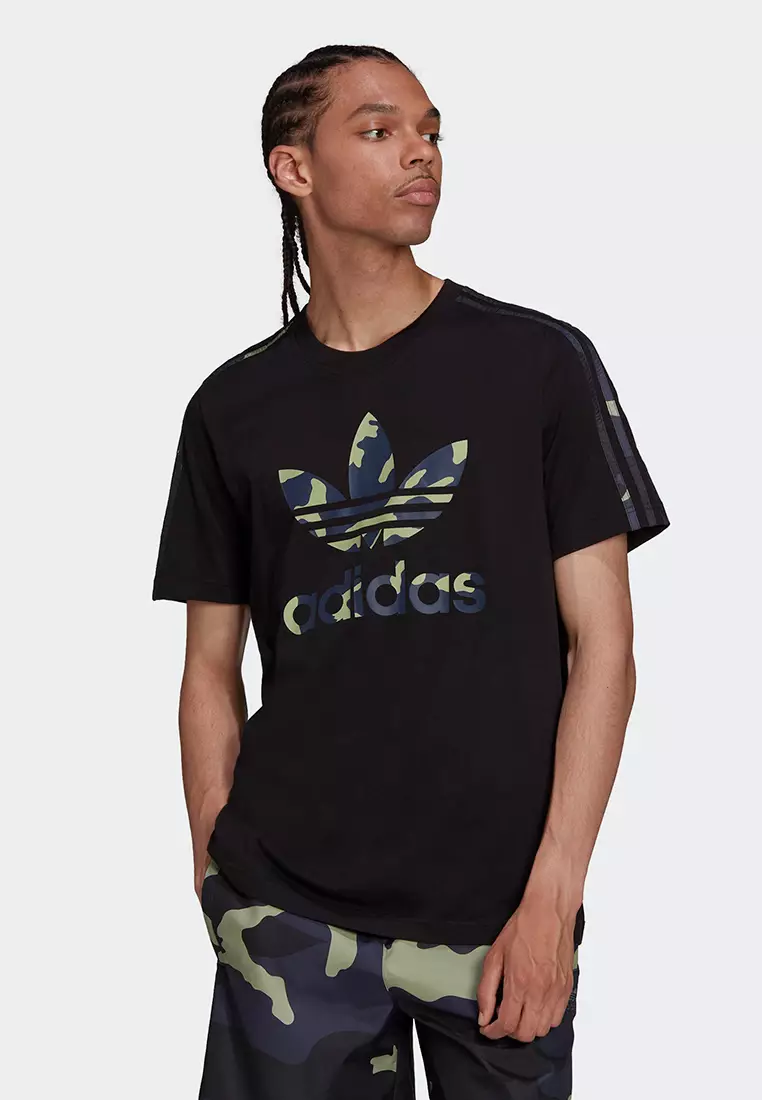 Camo tee adidas top