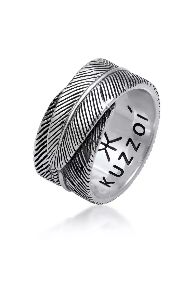 Ring Men Statement Chunky Massive Trend in 925 Sterling Silver
