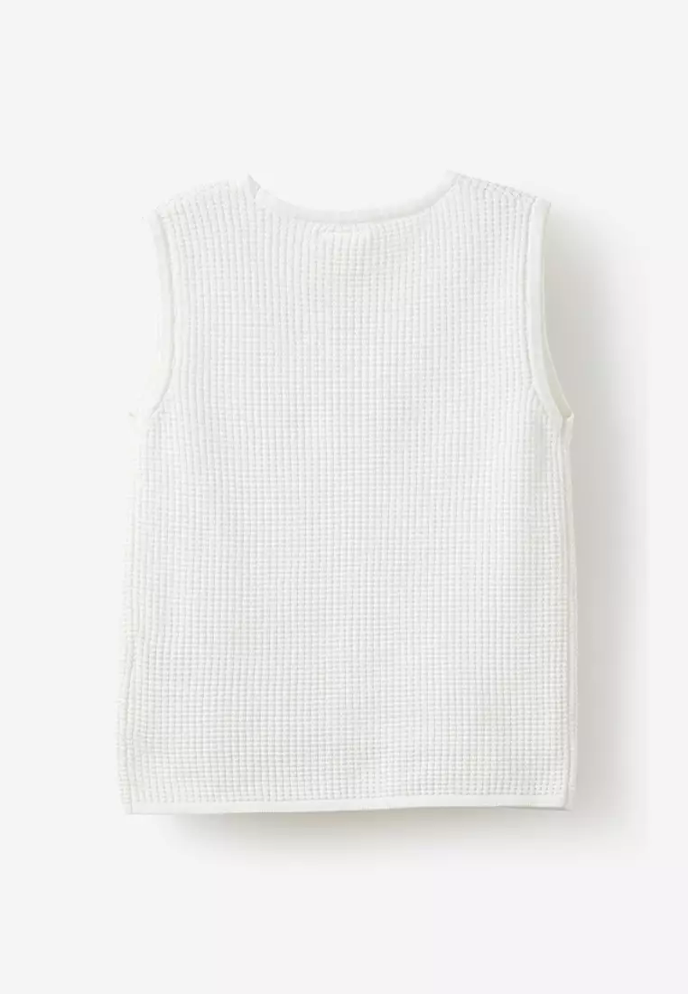 William Waffle Knit Tank Top