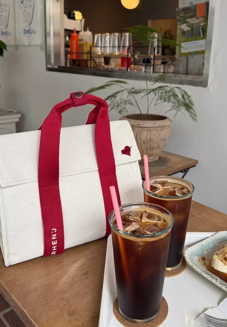 ROY MINI Canvas Crossbody Bag Heart Signal