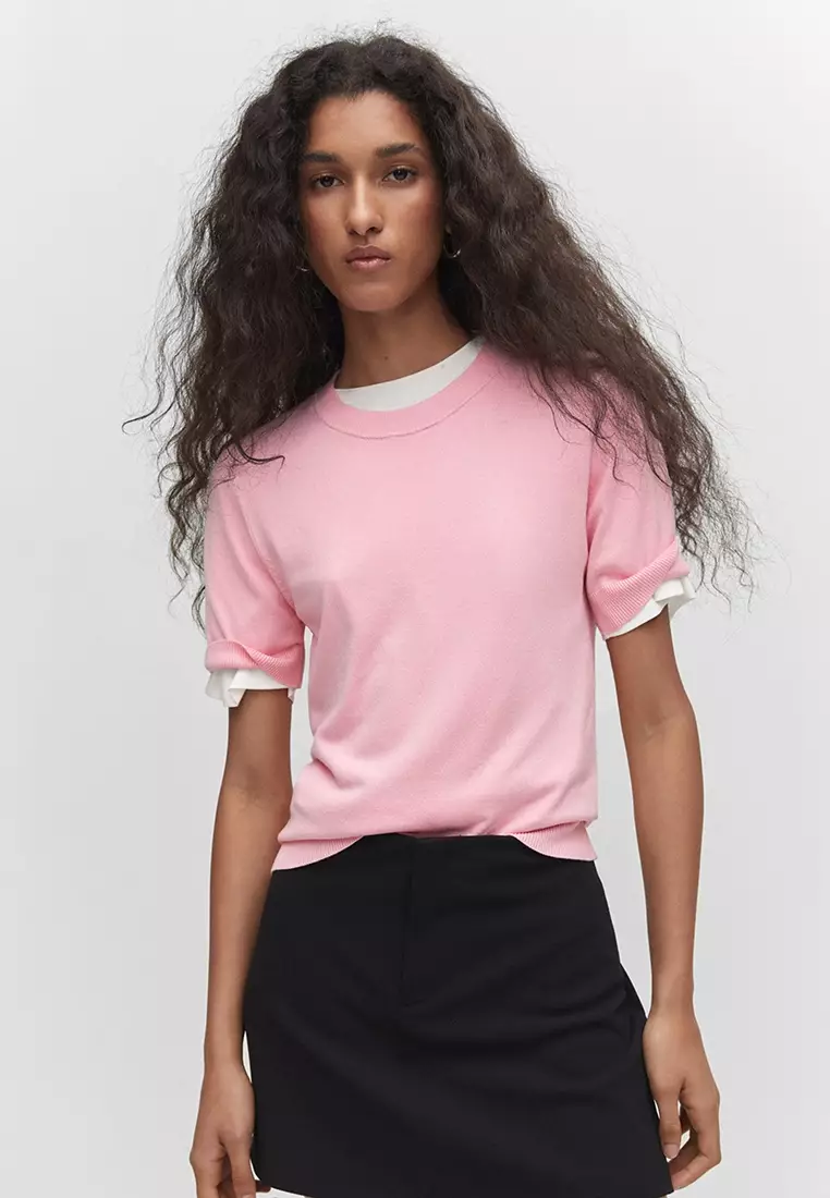Buy Mango Short Sleeves Sweater 2023 Online | ZALORA Singapore